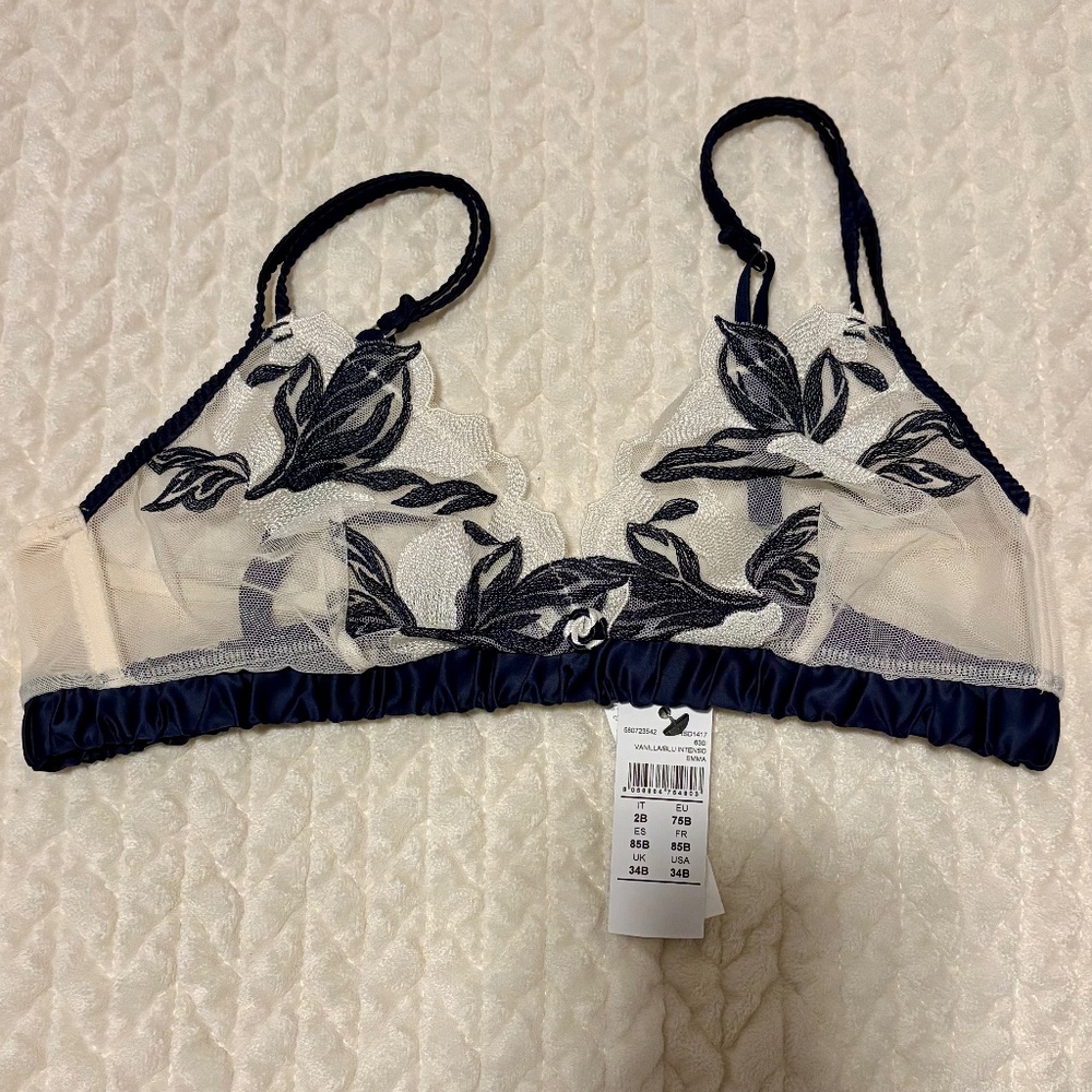 NWT Intimissimi Luxury Dreams Emma Triangle Bra | 34B